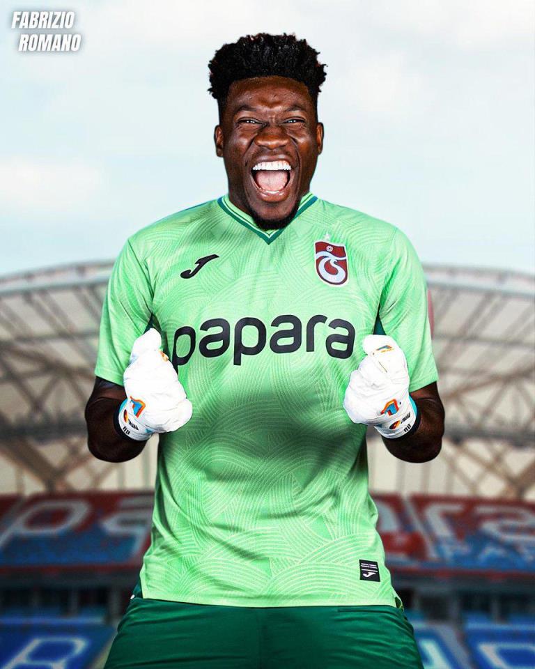 羅馬諾：奧納納將為特拉布宗體育帶來(lái)更高收入